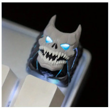 Stylish And Unique Monster Skull Keycaps Made of Epoxy Resin, Designed for Mechanical Keyboards with Cross-Shaped Switches, Suitable Only for Mechanical Keyboards